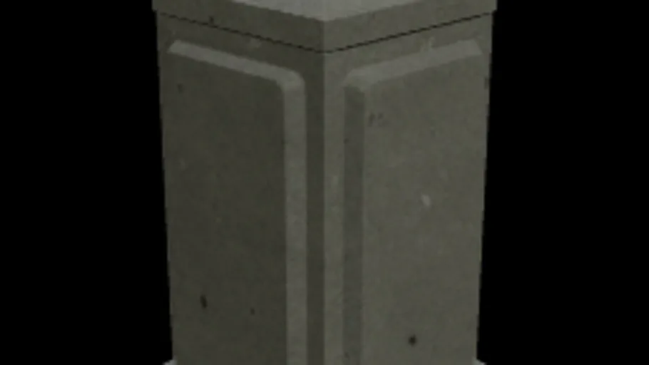 Sm Prop Park Railing Pillar A