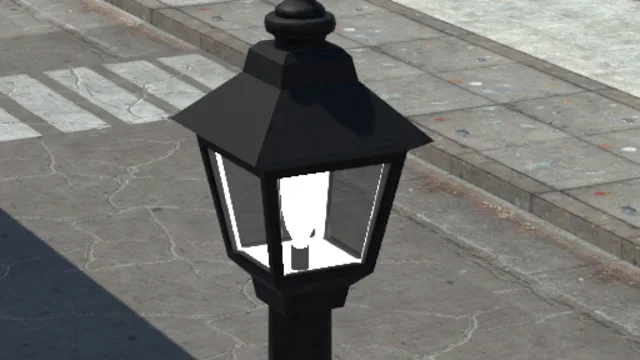 Lamp post simulator