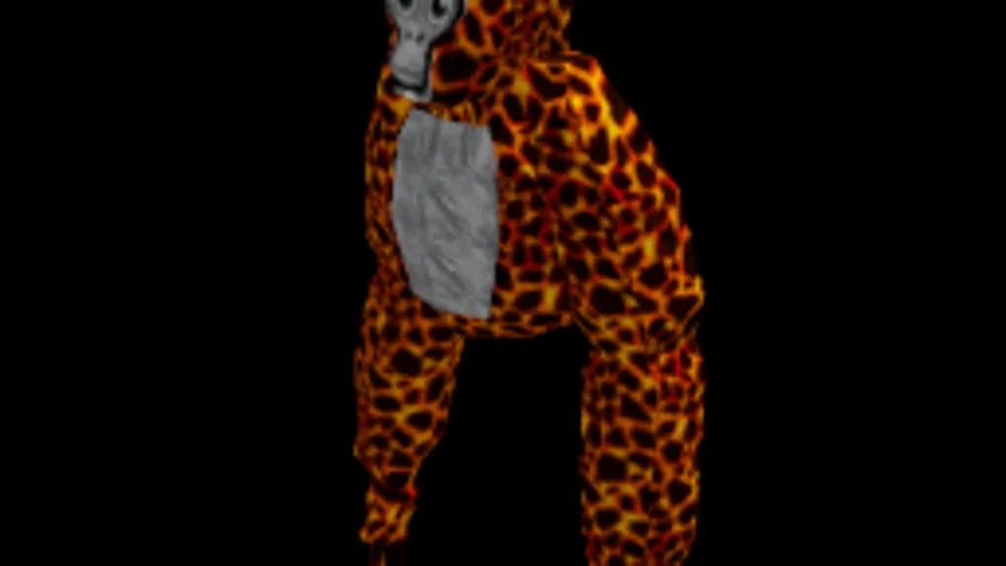 Gorilla tag Lava monkey