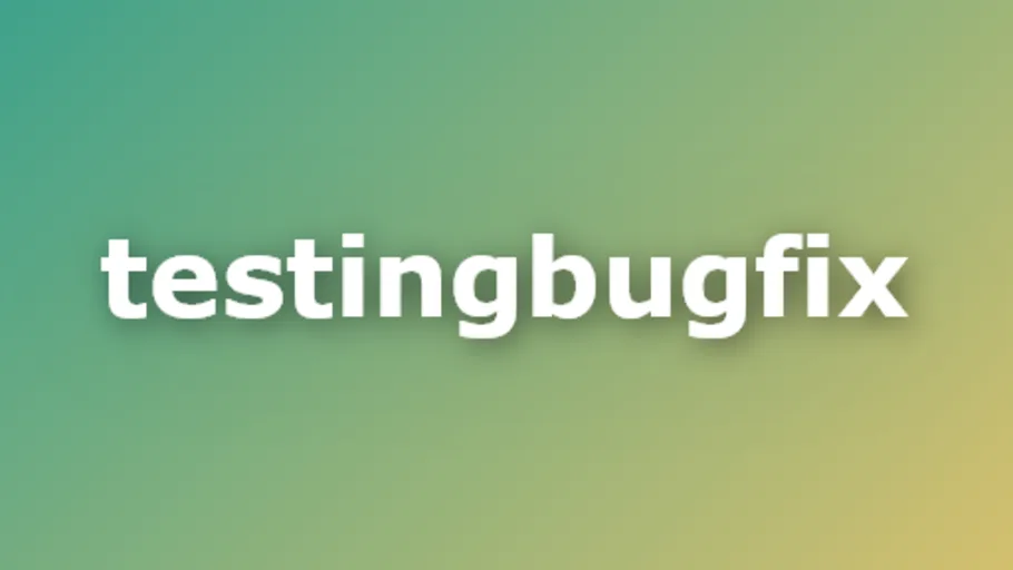TestingBugFix