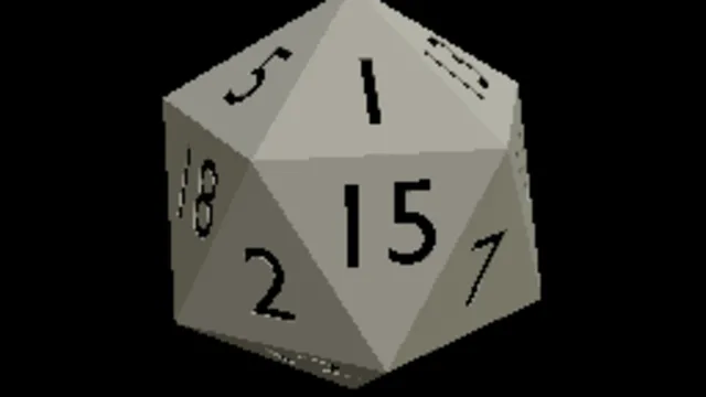 D20 Dice