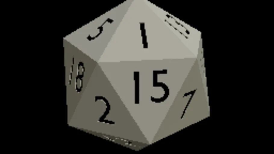 D20 Dice