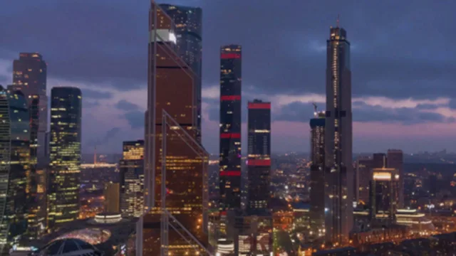 City at Sunset