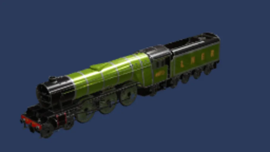 Flying Scotsman Locomotive Train