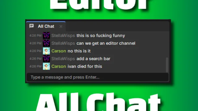 Editor All Chat