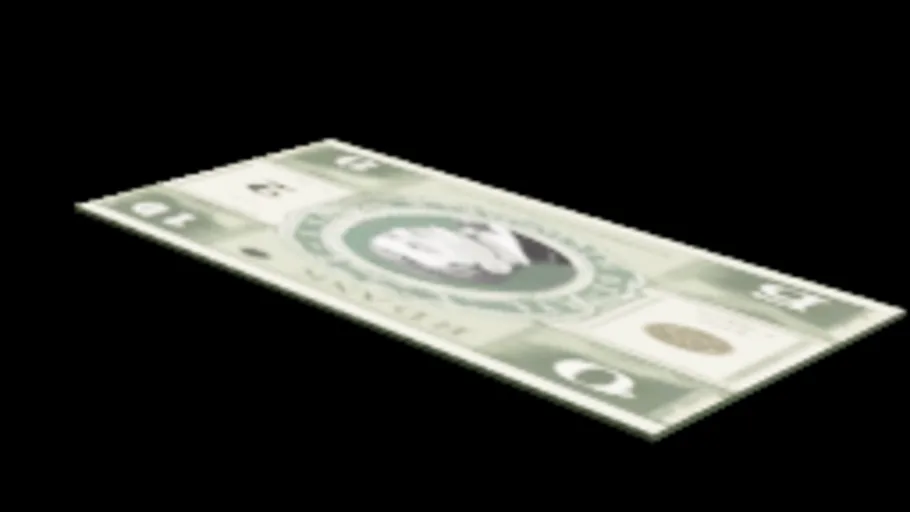 Fictional Money Note