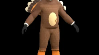 Turkey Mascot Suit