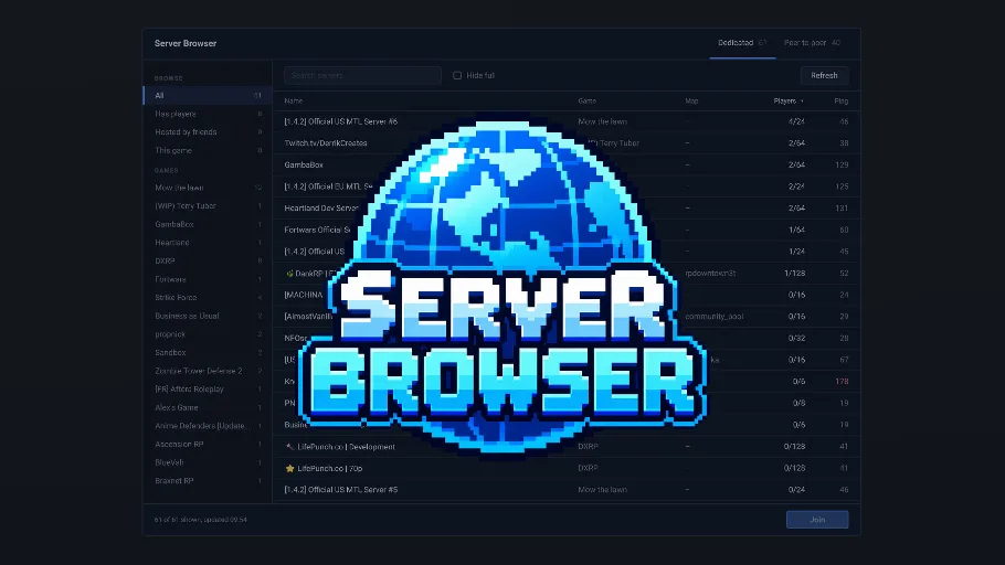 THE Server Browser
