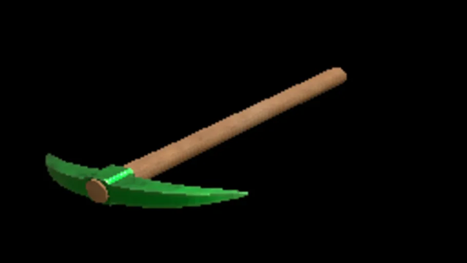 Emerald Pickaxemodel