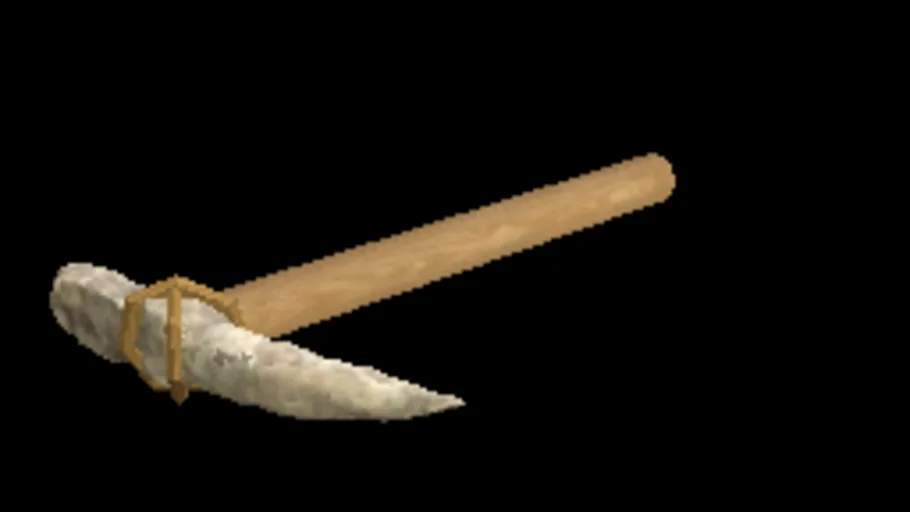 Stone Pickaxe Model