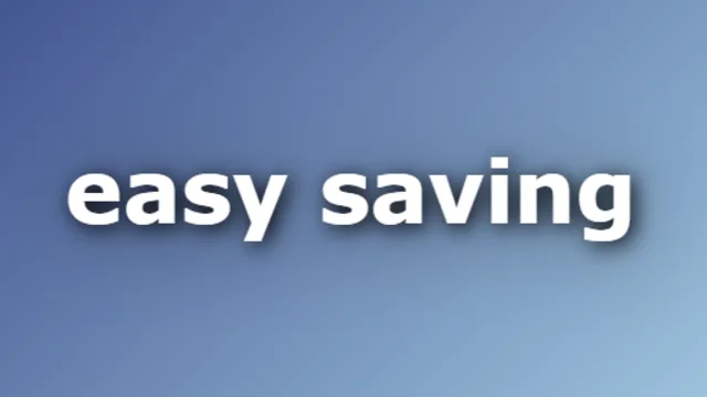 Easy Saving