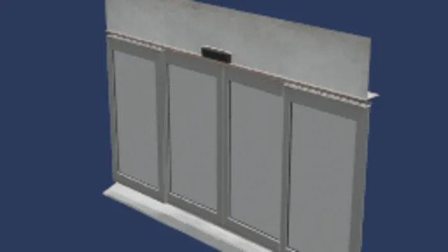 Shopfront automatic door