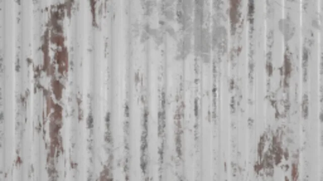 Tintable rusty corrugated iron