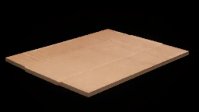 Flattened cardboard 2