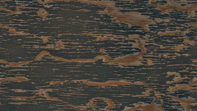 Tintable peeling wood paint