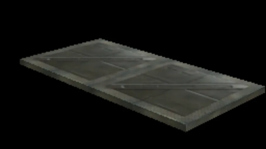 Metalpanel 1X 2