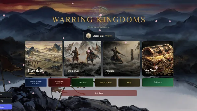 Warring Kingdoms Card Game