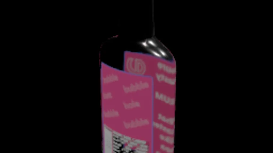 Bottle of Bubble Rum