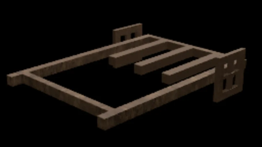 wood cart