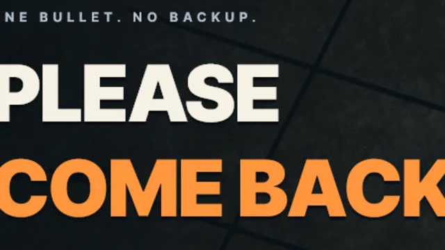 Please Come Back