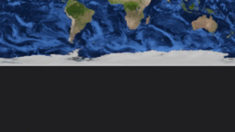 Earth Day Map Cloudy