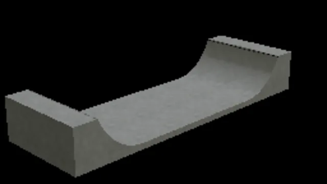 Concrete Halfpipe Rocker