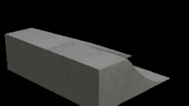 Concrete Quarter Pipe/Ramp Combo