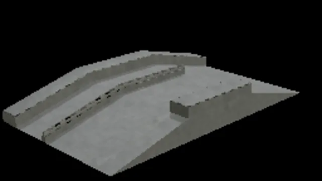 Concrete Ramp/Rail/Box Combo