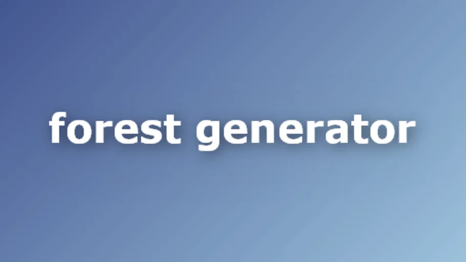 Forest Generator