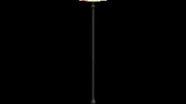 Floor Lamp - Floral