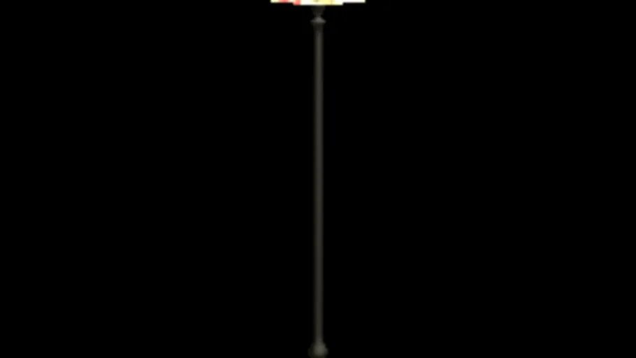 Floor Lamp - Floral
