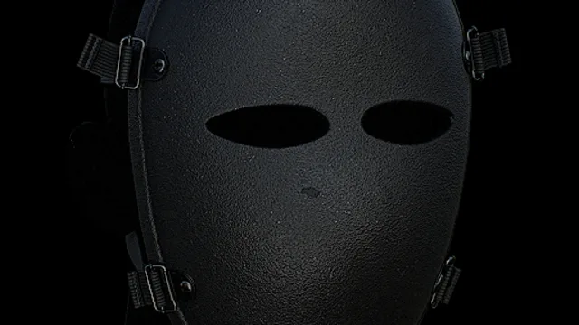 Ballistic Mask - Slightly Worn