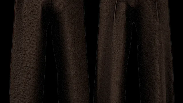 Loose Brown Pants