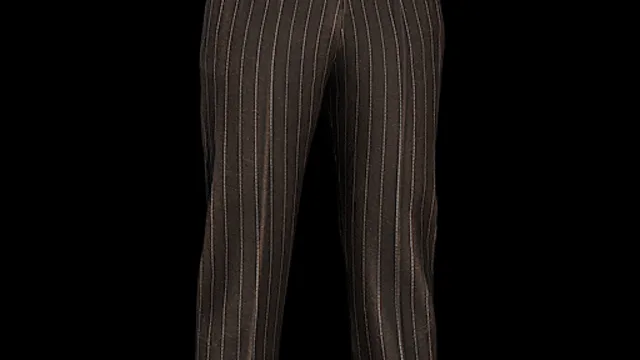 Mob Boss Pinstripe Trousers