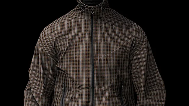 Raincoat Cap Striped Brown
