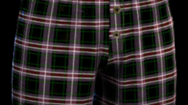 Tartan Baggy Boxers P1