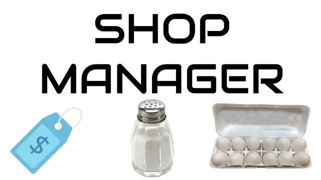 Shop Manager