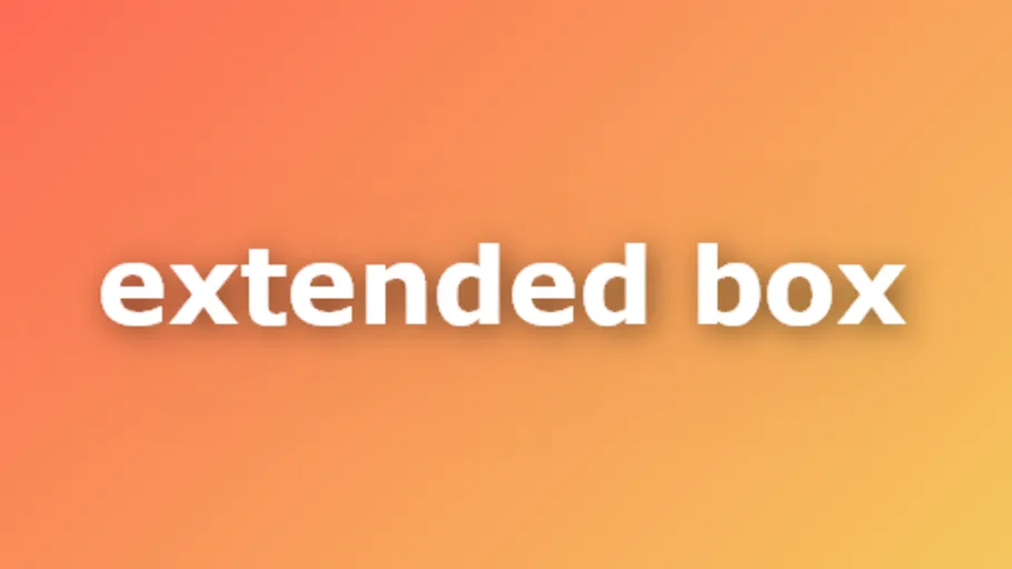 Extended Box