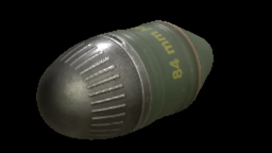 84mm Missile Warhead