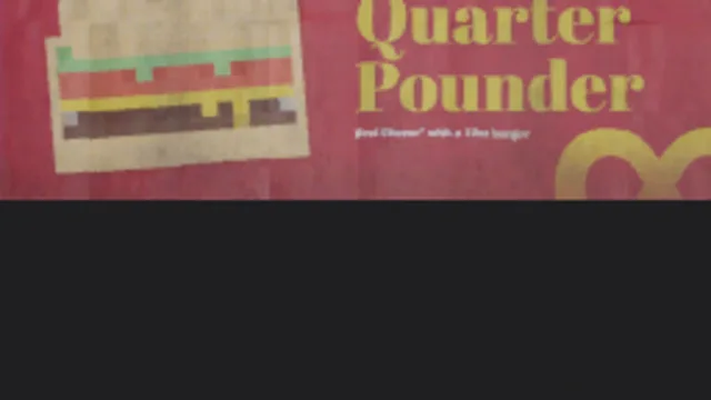 Ad Bilboard Quarterpounder