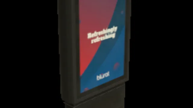 Advertising Board Blurat