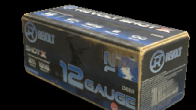 12 Gauge Ammo Box Closed