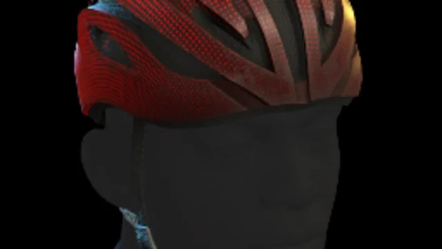 Biking Helmet Red