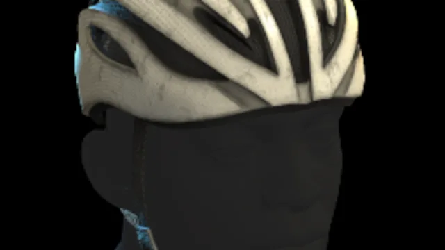 Biking Helmet White