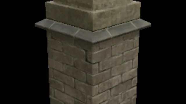 Brick Pillar a