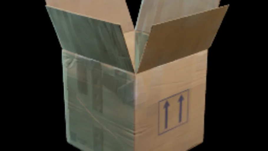 Cardboard Box Open
