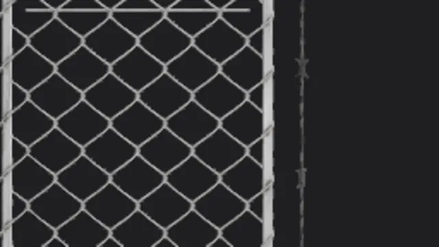 Chainlink Wire Painted