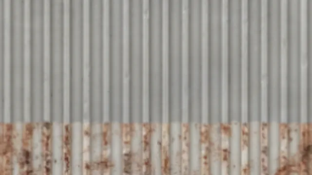 Corrugated Wall b Rust Blend