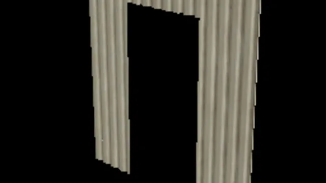 Corrugated Wall Doorframe a 128