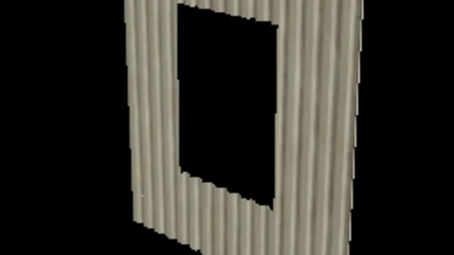 Corrugated Windowframe a 128